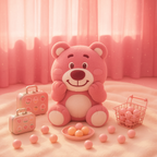 A-【Kawaii Lucky Scoop Suitcase Set】- Edición de 14"